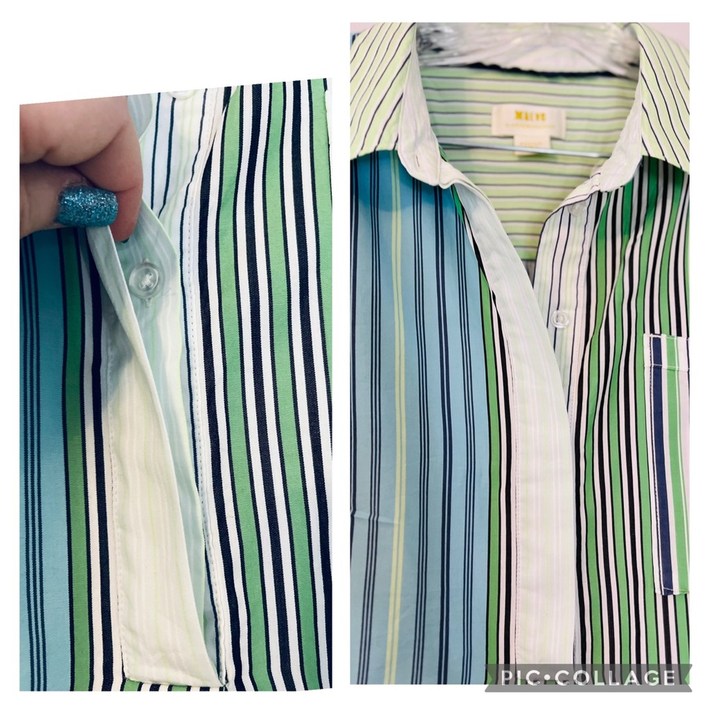 ANTHROPOLOGIE MAEVE LENA HENLEY TUNIC BLOUSE - Picture 5 of 6